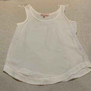 Philosophy White Thin Sleeveless Top. Size XS